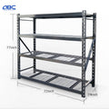 Boltless Steel Storage Shelving Unit, Heavy-Duty Rivet Rack for Home, Garage and Warehouse Organization
