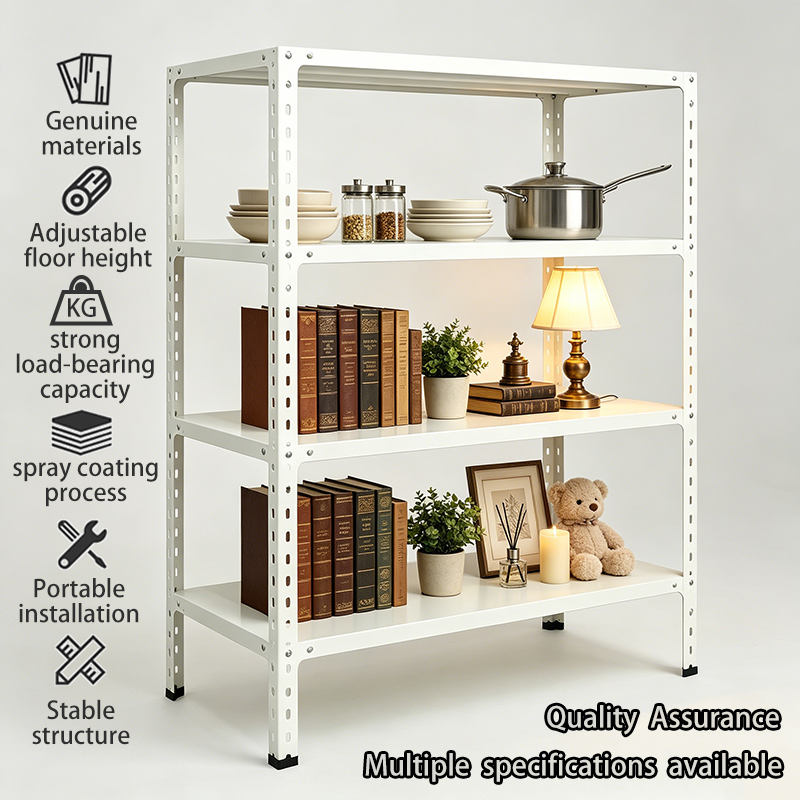 Multi-Layer Steel Storage Rack, Heavy-Duty Shelving Unit for Warehouse, Garage, Home and Retail Display